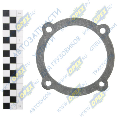 500-1105013 Прокладка С/Ф; ф93х120х0,2; 4отв.ф9 корпуса фильтра ГО топлива (в бак); (2,0) Techno Drive